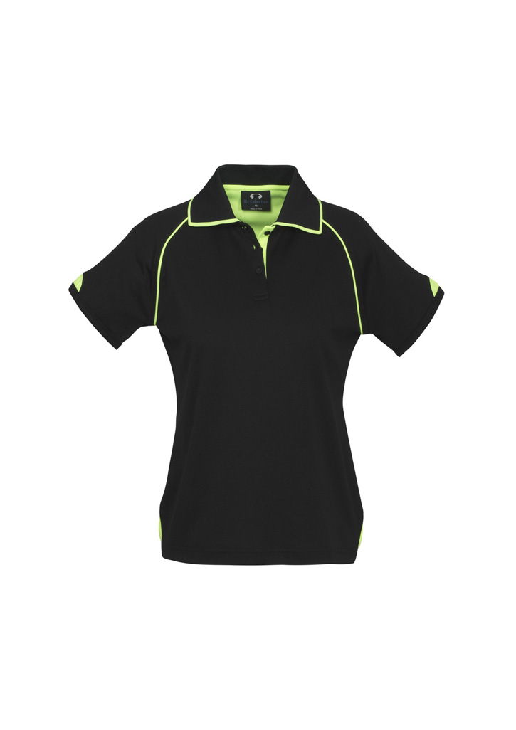 Womens Fusion Short Sleeve Polo